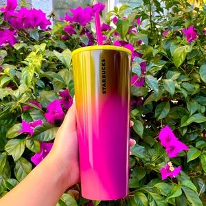 🍂NEW💗Starbucks 2022 Fall Purple/Gold/Brown ‘Berry Gradient’ Ombre SS Tumbler